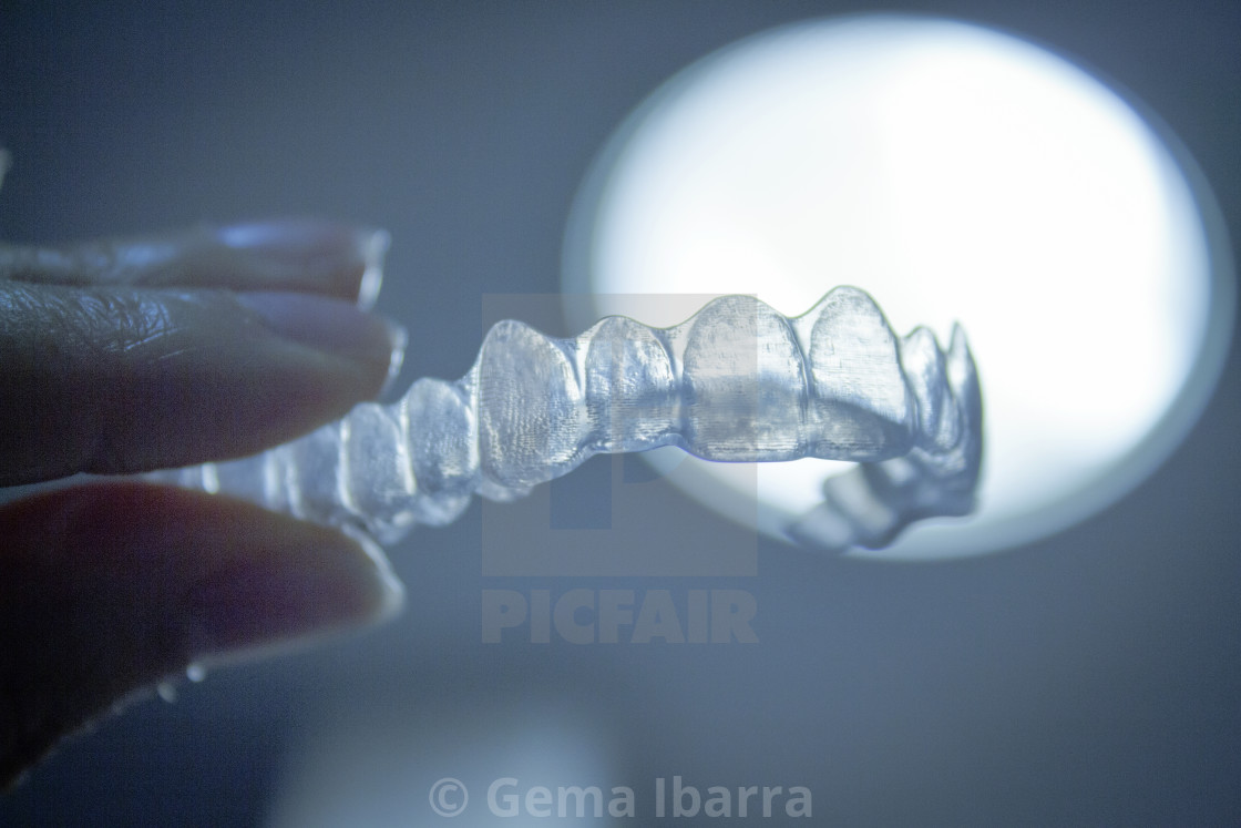 Transparent dental orthodontics License, download or print for £24.79